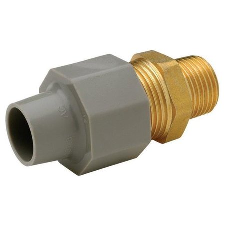 Qest Qest QACA33MGR Male Adapter  0.5 in. 4379079